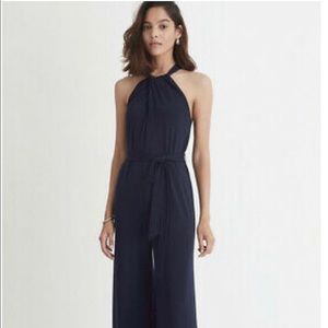 Gorgeous navy jumpsuit NWT medium TALL!